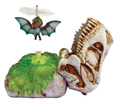 GrossMos Flying Dino green sleeping dino invites wake-and-play adventures.