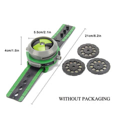 Grostmend Ben 10 Watch Projector includes 3 cards with 10 images for varied scenes