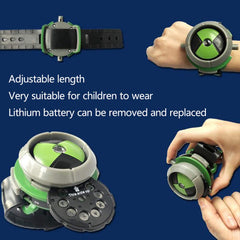 Grostmend Ben 10 Watch Projector adjustable light color options for ambient play