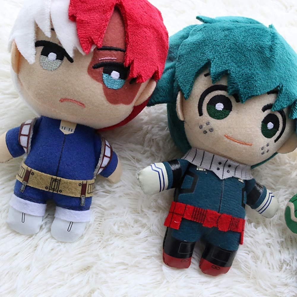 Groydbna MHA plushie 15 cm tall, easy to carry.