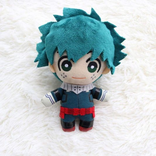 Groydbna MHA plushie green side view; ideal backpack charm