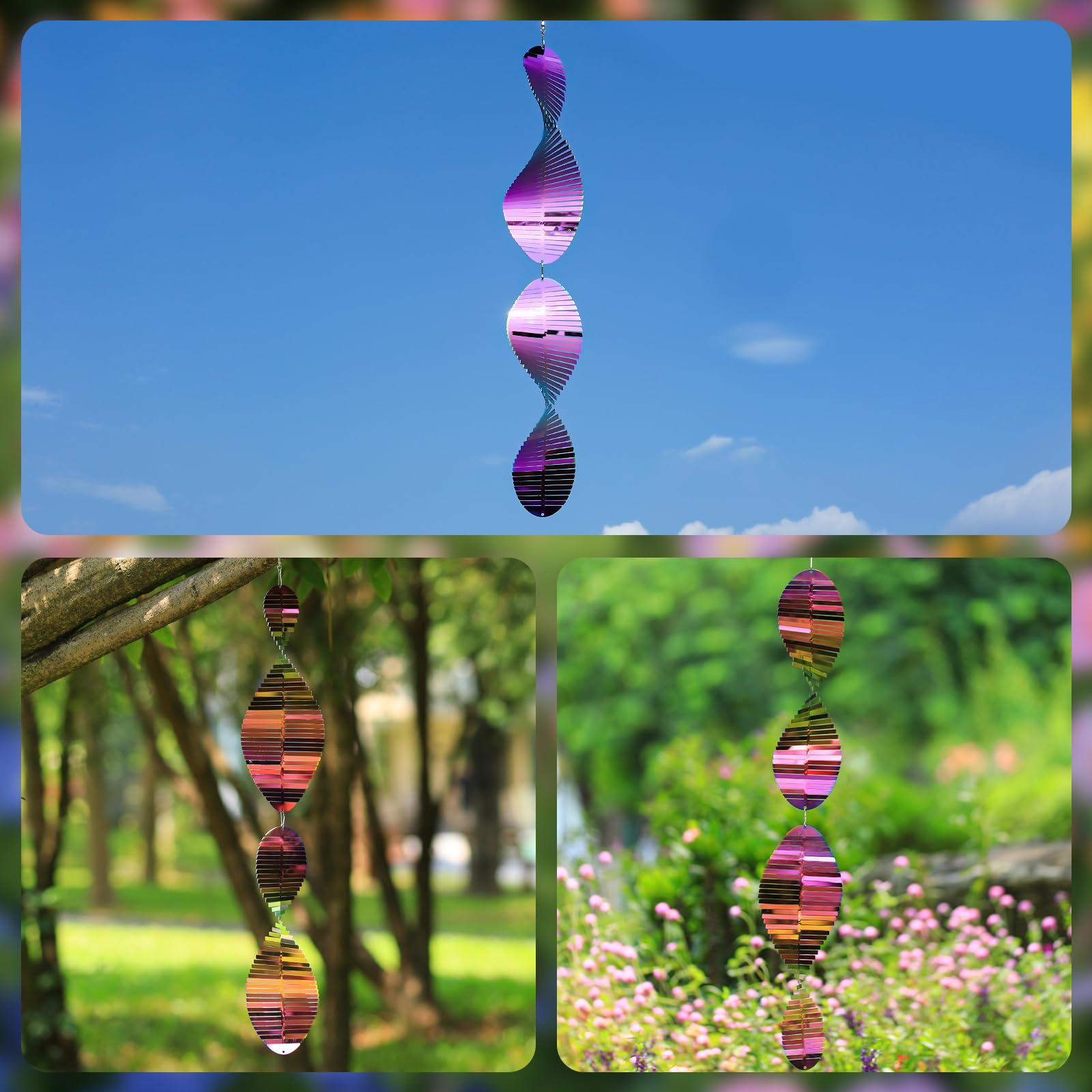 GRPWWT wind spinner stainless steel construction for harsh weather