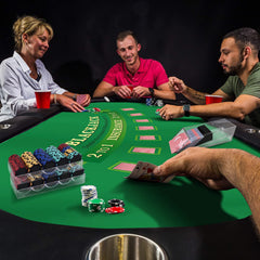 GSE space-saving design keeps your desk tidy during poker night.