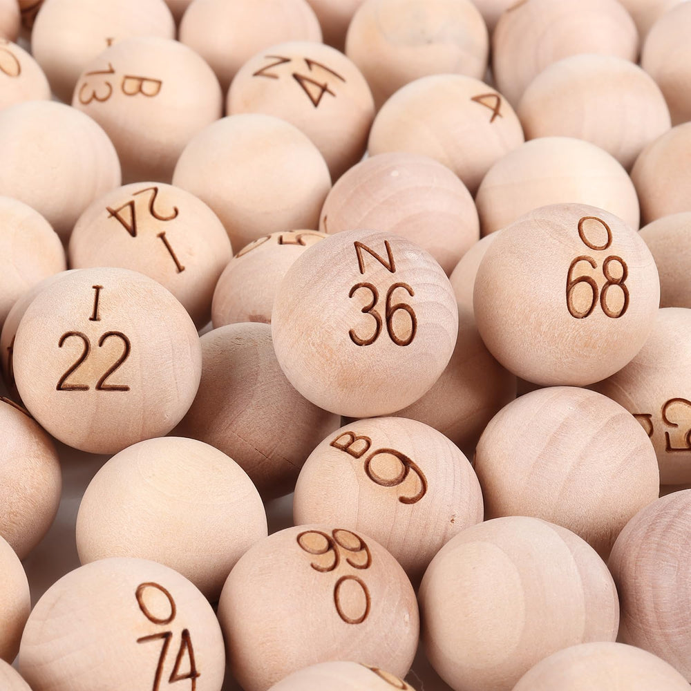 GSE replacement bingo balls include two blank spare balls