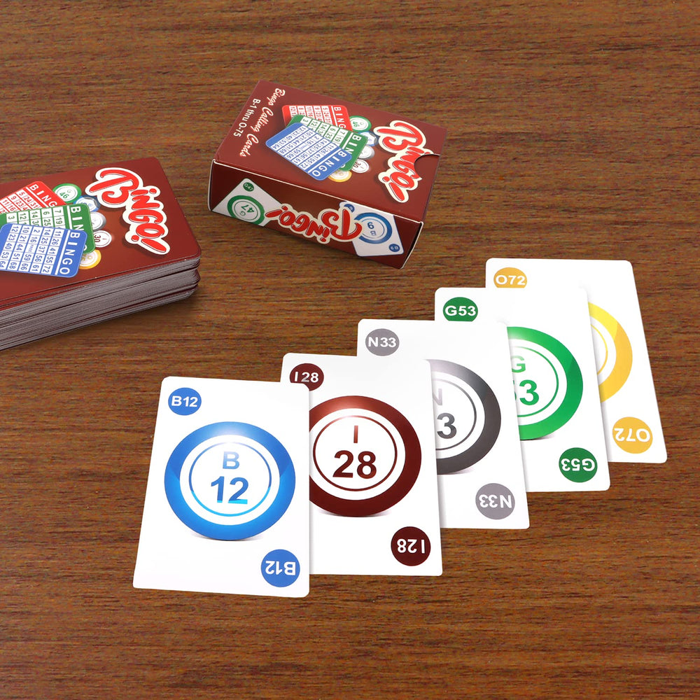 GSE blank bingo cards included for replacement to keep games moving