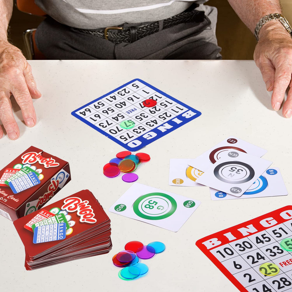 GSE bingo cards ideal for family nights, community events, and seniors gatherings