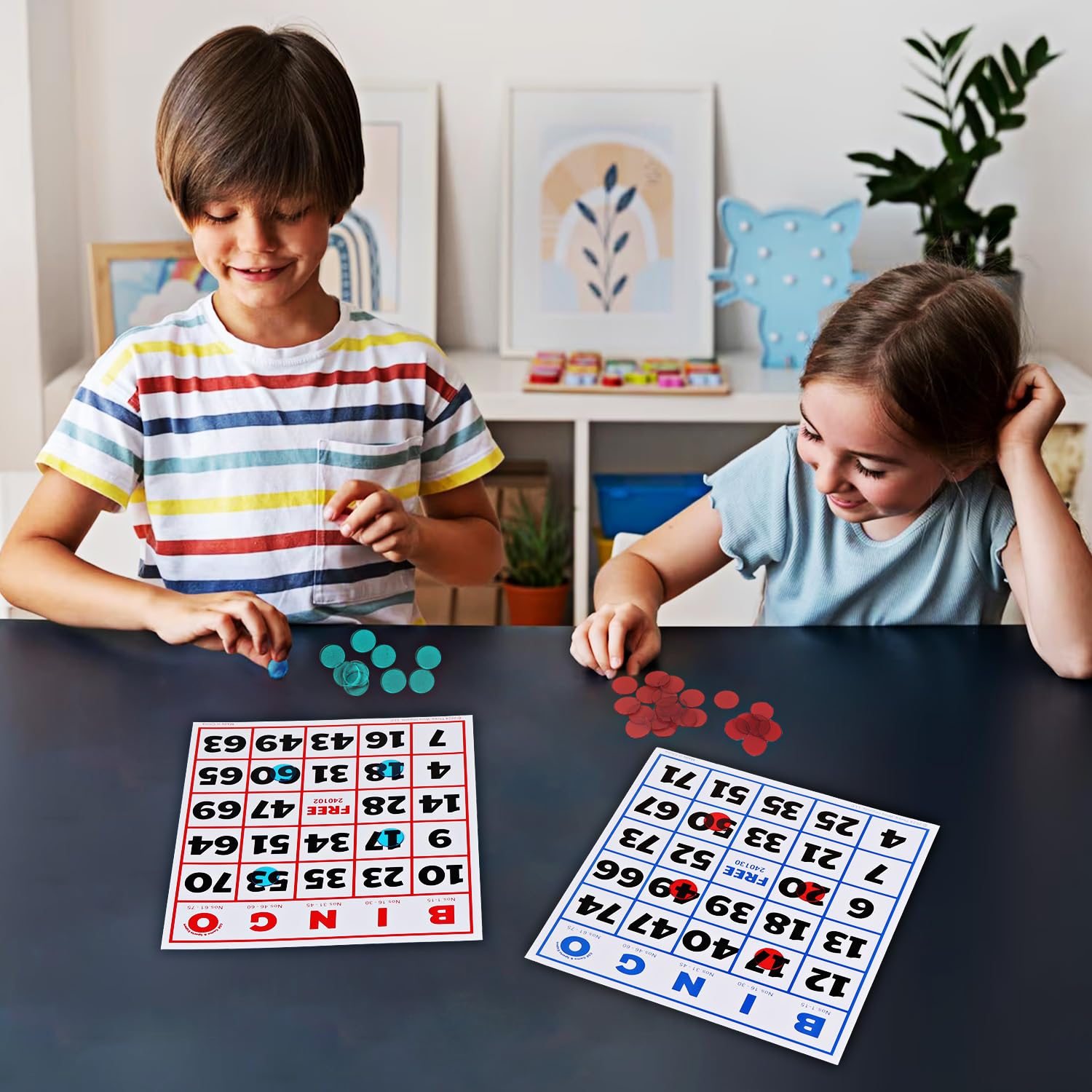 GSE bingo cards ideal for family game nights and gatherings