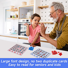 GSE bingo cards reusable with ink markers for clean rounds