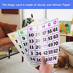 GSE bingo cards offer unique-number sets to keep games fresh
