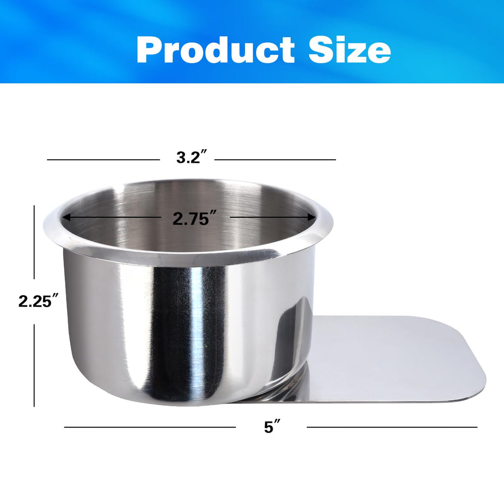 GSE drop-in cup holder mounted on a poker table for spills prevention.