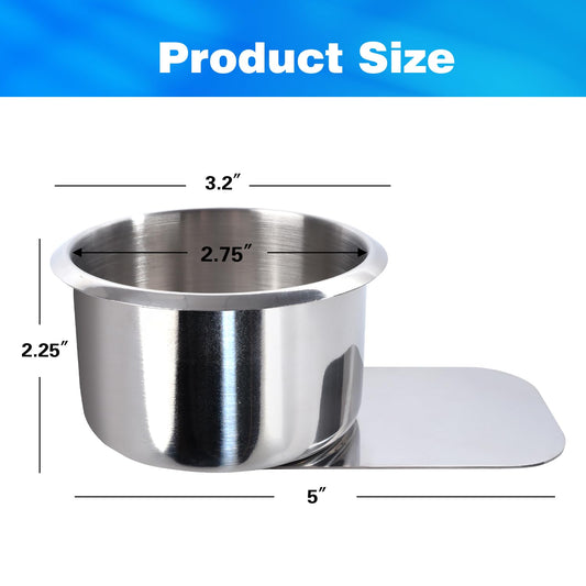 GSE drop-in cup holder mounted on a poker table for spills prevention.