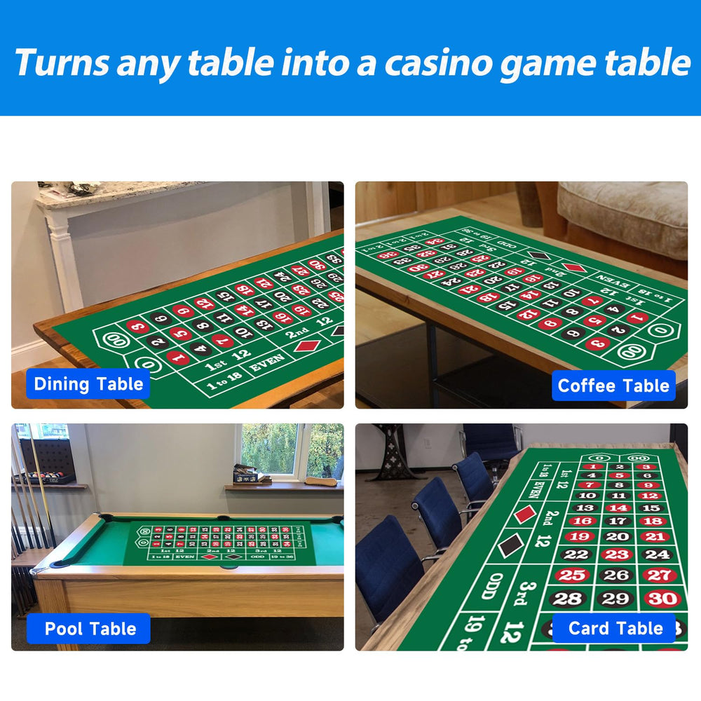 GSE durable thick felt offers long-lasting game night use