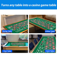 GSE durable thick felt offers long-lasting game night use