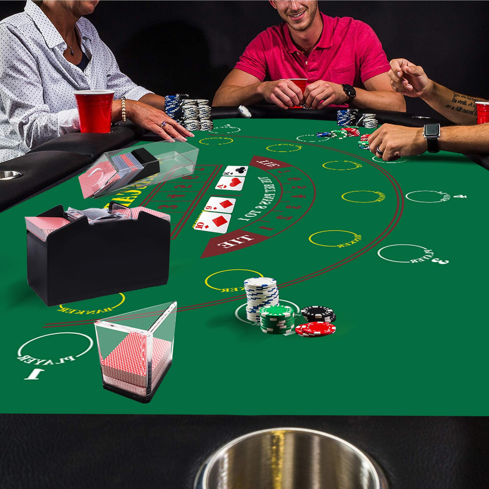 GSE game-night ready casino layout mat for home gatherings