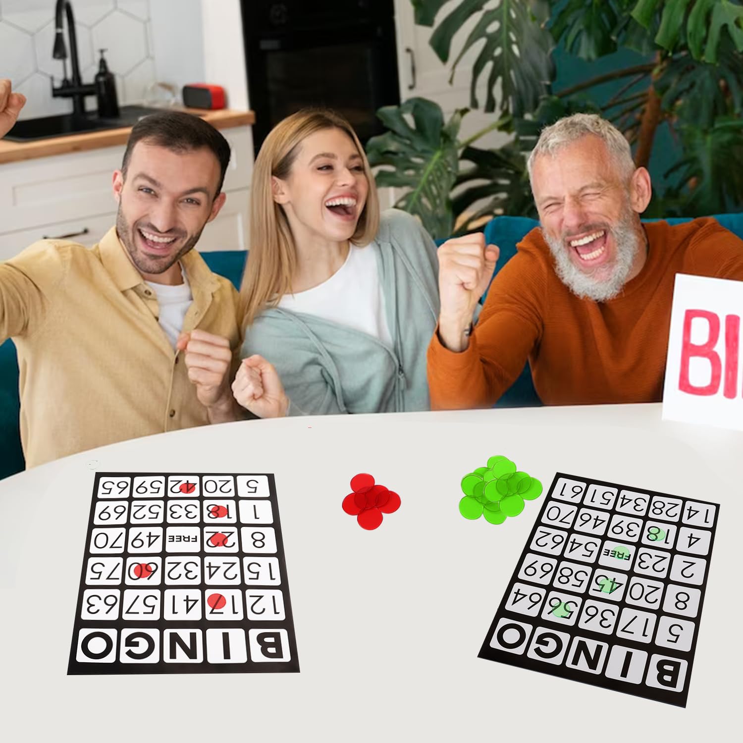 GSE bingo sheets ready for large group gatherings