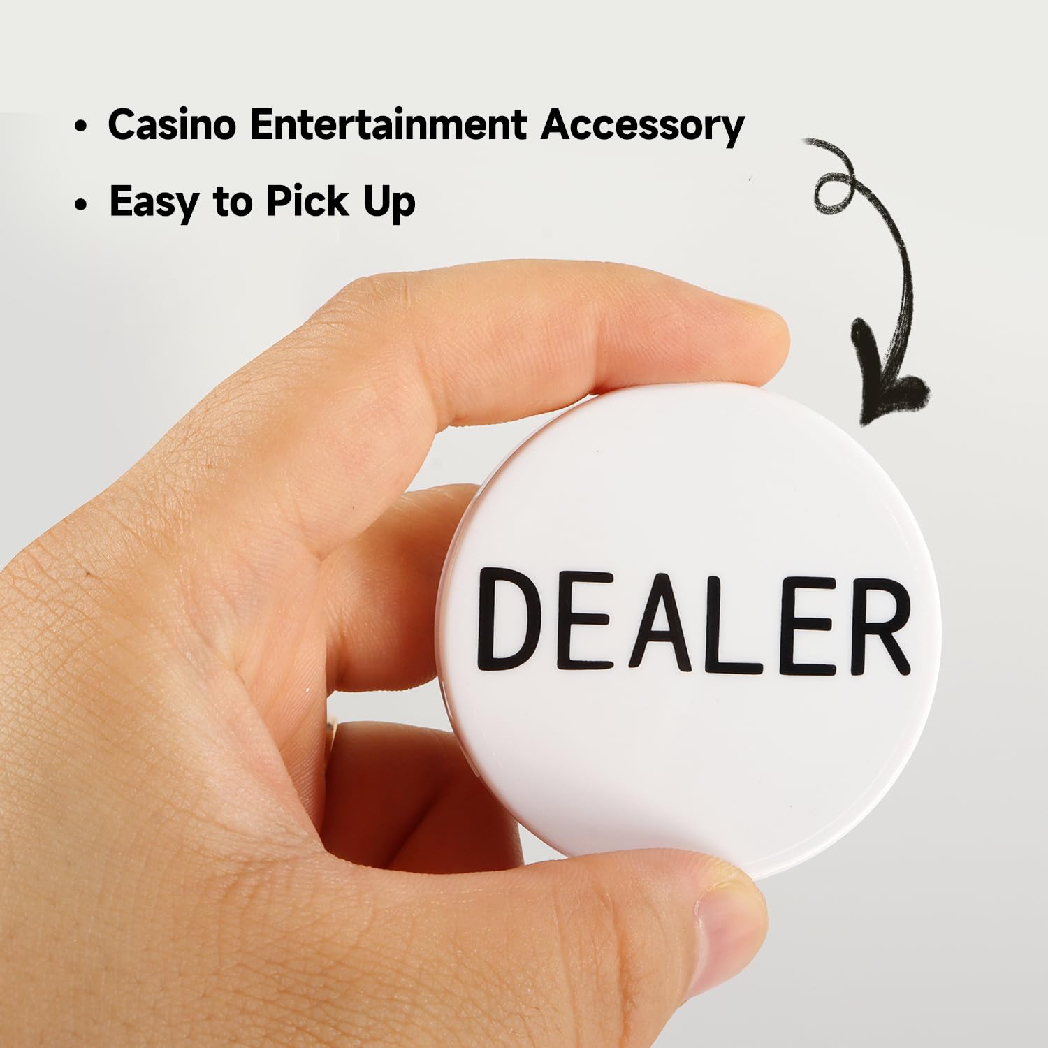GSE poker table marker in action at the table