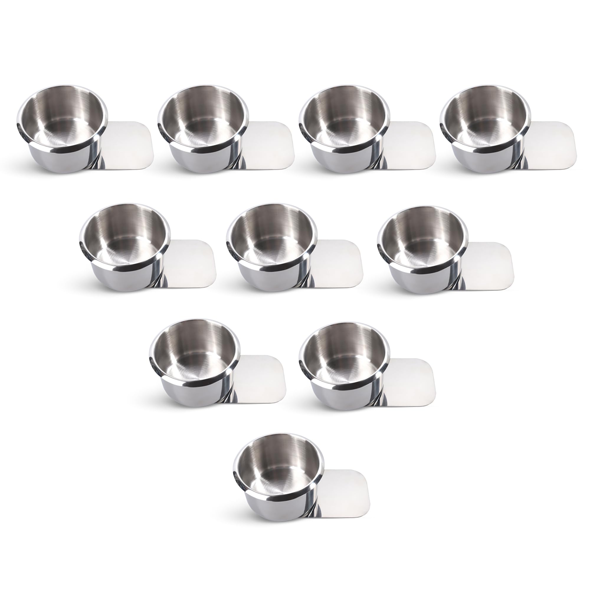 GSE stainless steel cup holder with 3.2 inch outer diameter fits standard bottles.