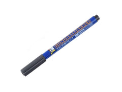 GSI Creos Black Fine Point Gundam Marker closeup for precise panel lines on models