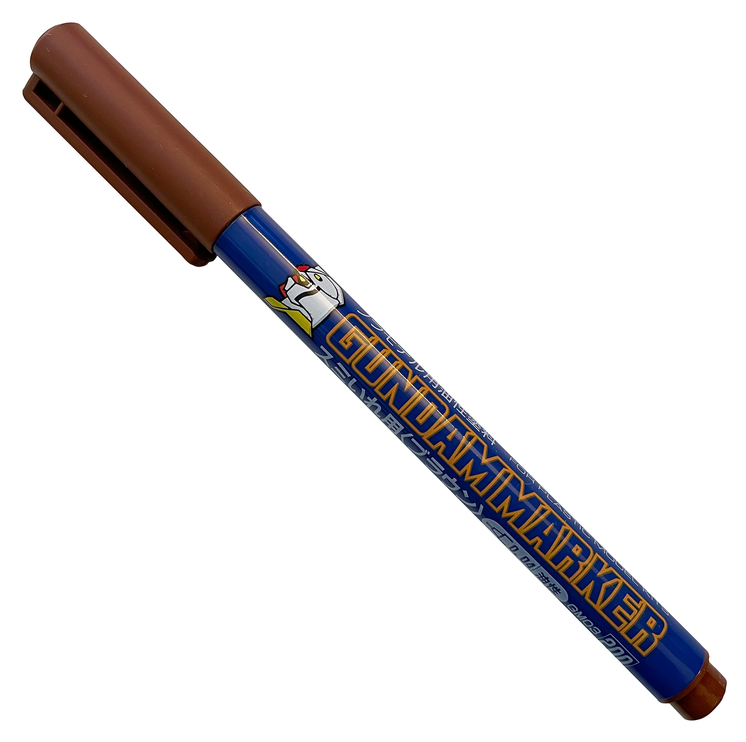 GSI Creos Brown Fine Point Gundam Marker cap for clean panel line detailing