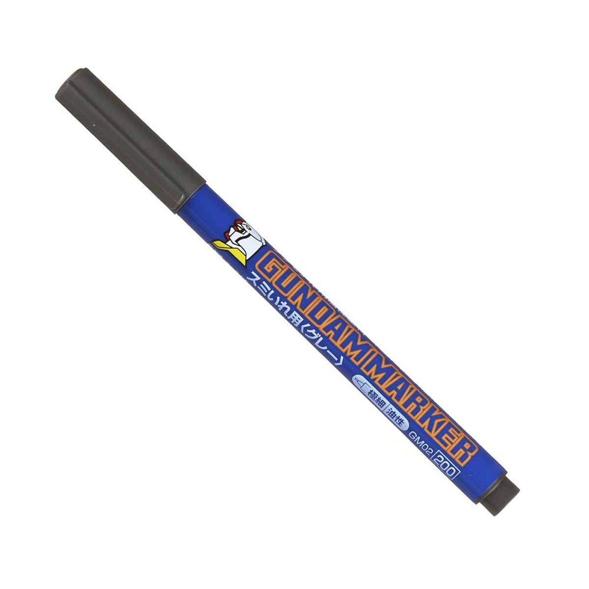 GSI Creos Gray Fine Point Gundam Marker for precise panel lines on plastic models