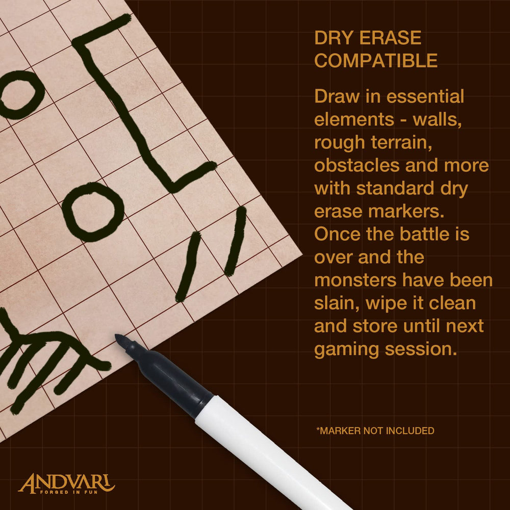 GSM Brands battle mat makes a thoughtful gift for RPG players