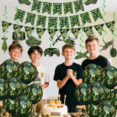 GSYUNZYKJ army decor camouflage theme ensures crisp visuals from setup to cleanup.
