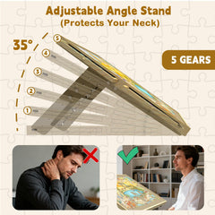 GT GETCO TECH protective puzzle cover shields your work from dust and spills