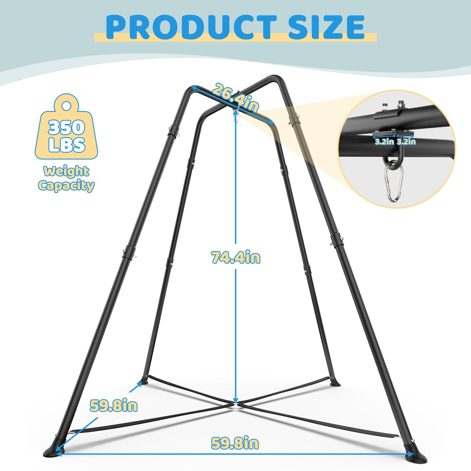 G TALECO GEAR easy-installation kit helps quick assembly.