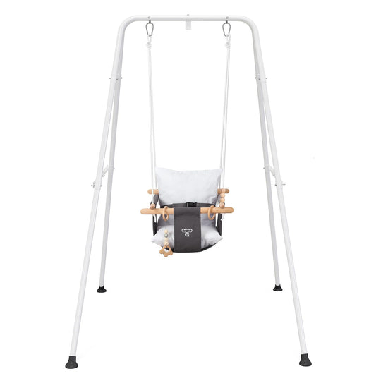 G TALECO GEAR baby-swing-stand offers versatile indoors and outdoors setup.