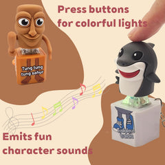 Gtzzot LED light keychain offers colorful pulses for quick focus