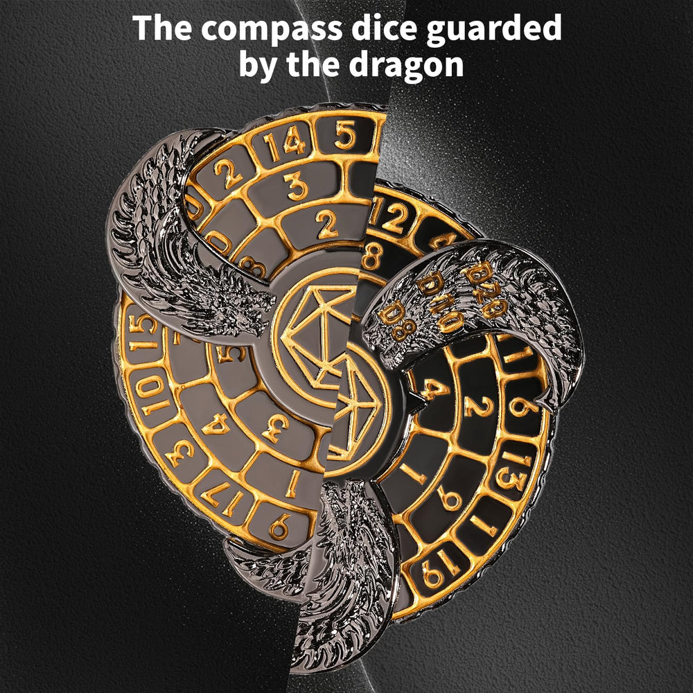 GU BEI TE DND spinner dice highlight fingertip gyroscope for quick outcomes