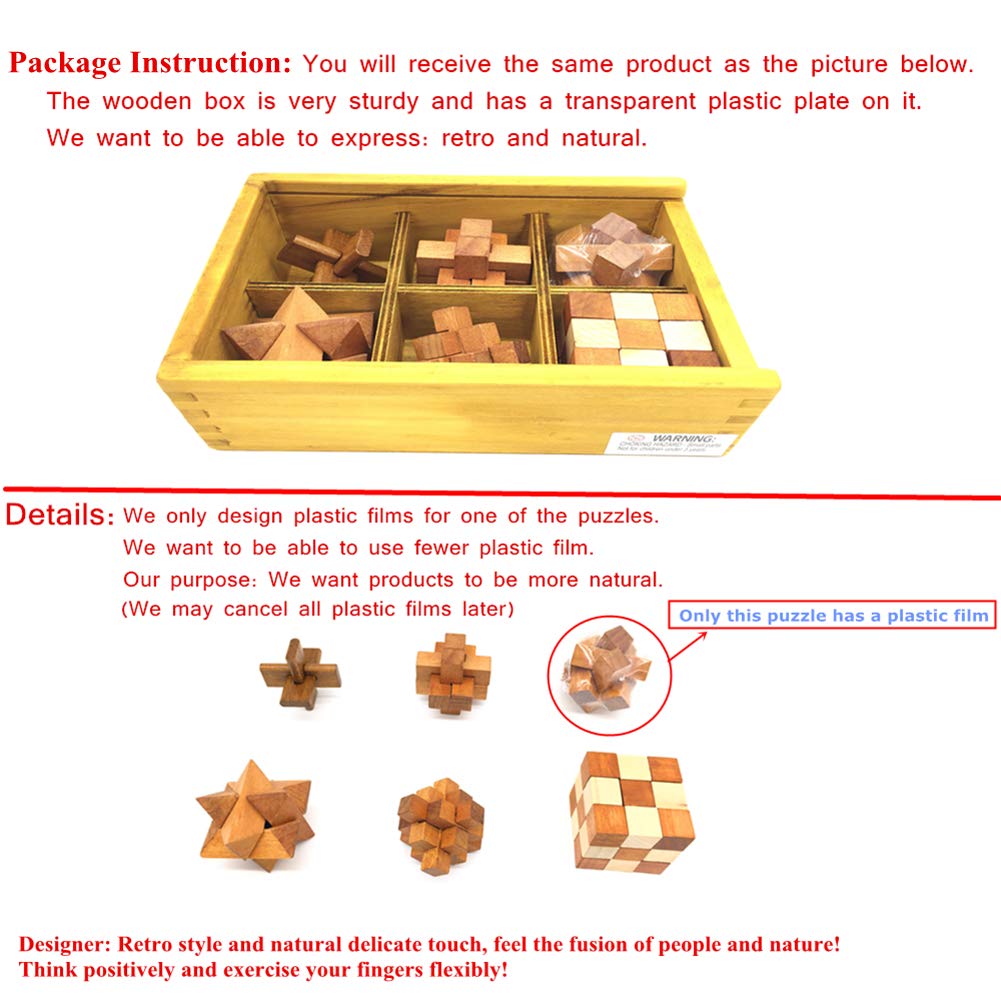Guaishou six-design puzzle set for teens and adults.