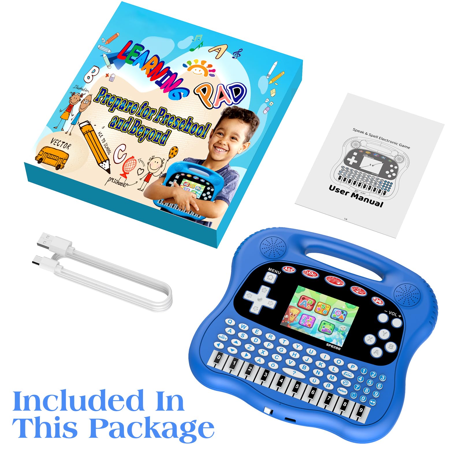 GuaiyeyeAP device includes 1800mAh rechargeable battery for on-the-go play.