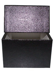 Guardhouse heavy duty storage box for proof sets, open lid, easy access at shows