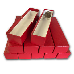 Guardhouse stackable storage demonstrated on a shelf for tidy organization.