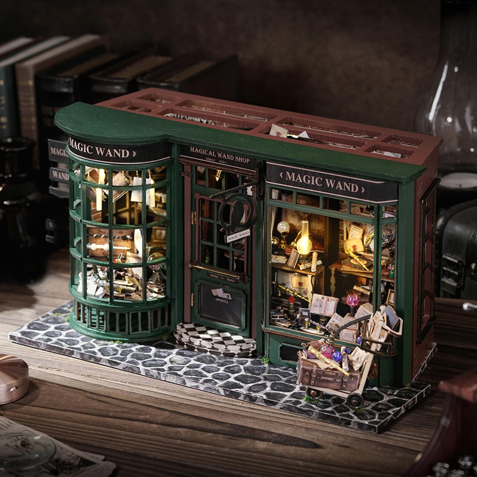 GuDoQi DIY miniature house kit gift-ready packaging ideal for holidays or birthdays
