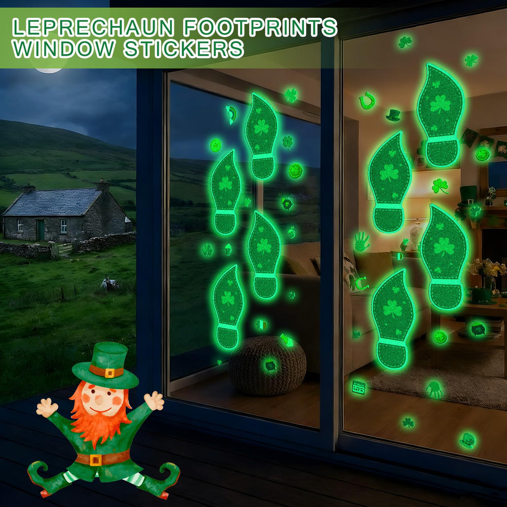 Gueevin St Patrick's Day floor decor guides playful counting and exploration