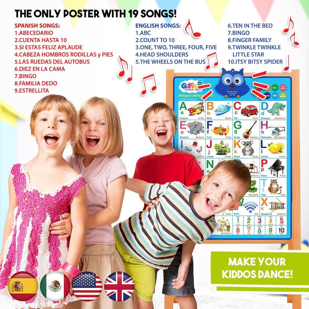 Gufino classroom-ready design supports guided and independent activities.