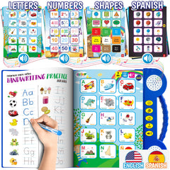 GUFINO bilingual ABC learning book cover inviting kids to start language exploration.