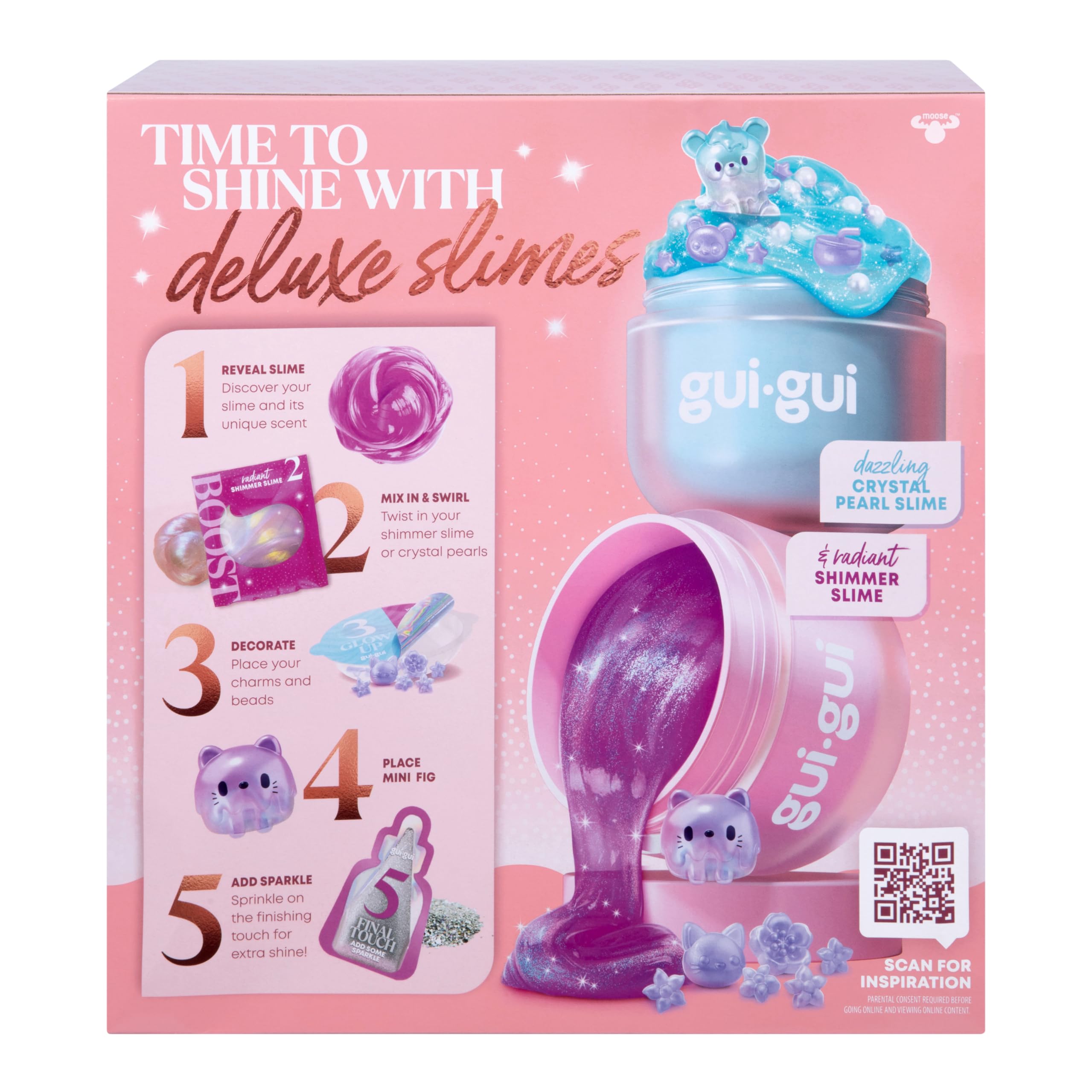 Gui Gui Scented Slime fills your play with dreamy fragrances.