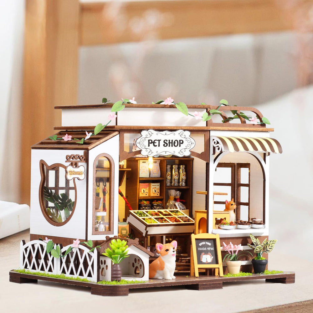 GuDoQi miniature house kit unboxing reveals complete set