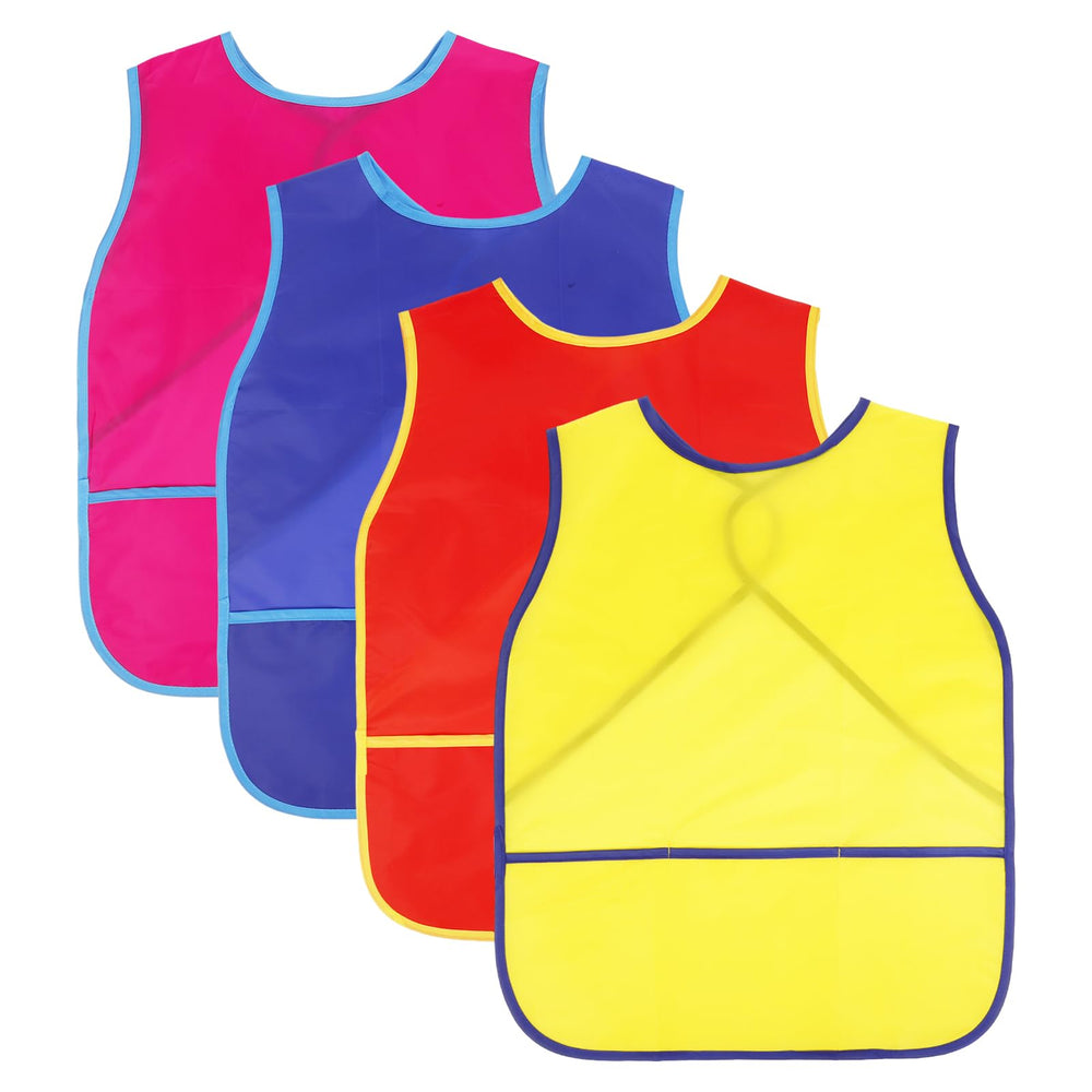 Guiqulai art smock waterproof fabric resists splashes.