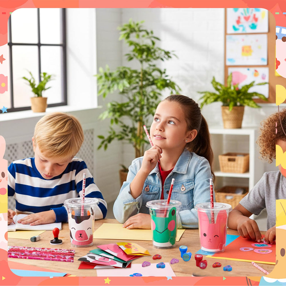Guiqulai classroom valentines exchange supports sharing and fun.