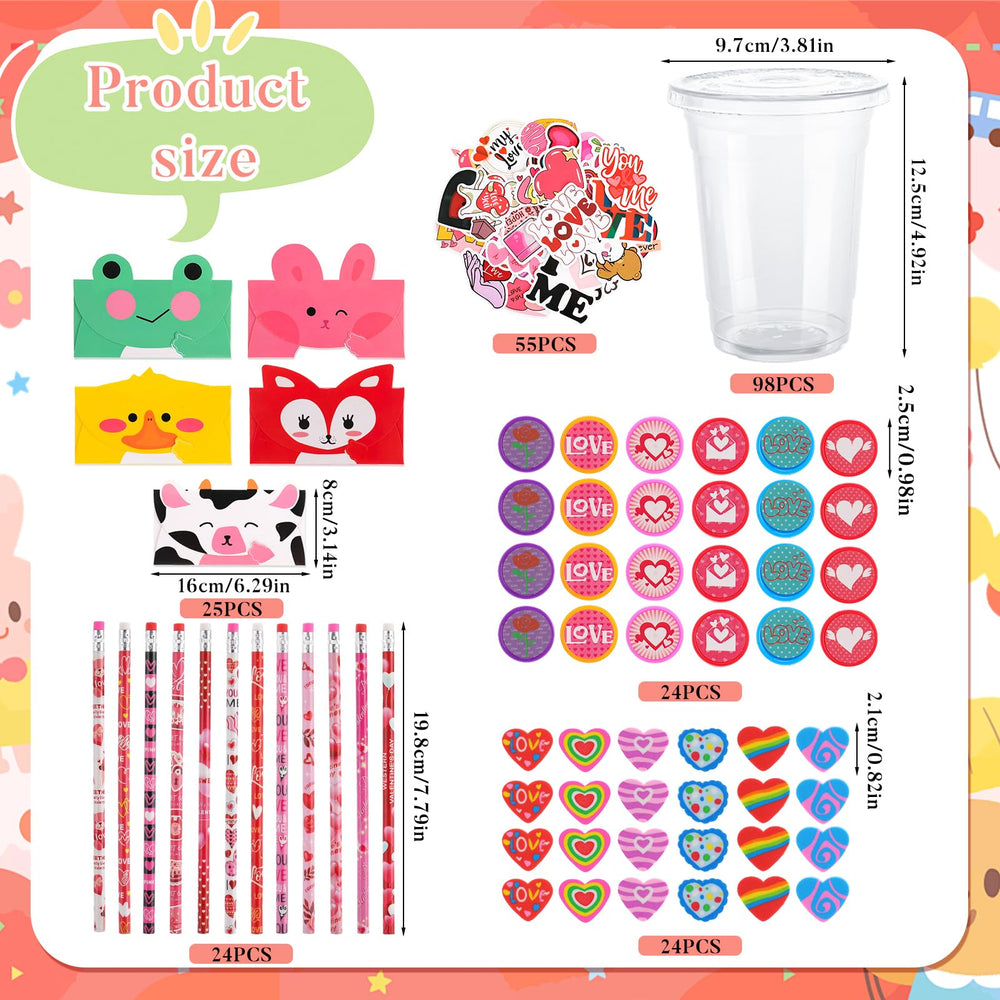 Guiqulai mini stampers create quick, colorful messages for notes.