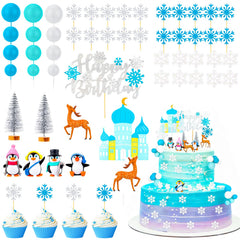 Guiqulai penguin cake topper adds playful winter charm to desserts