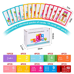 GUKAZH blocks use non-toxic paint for safe, vivid play.