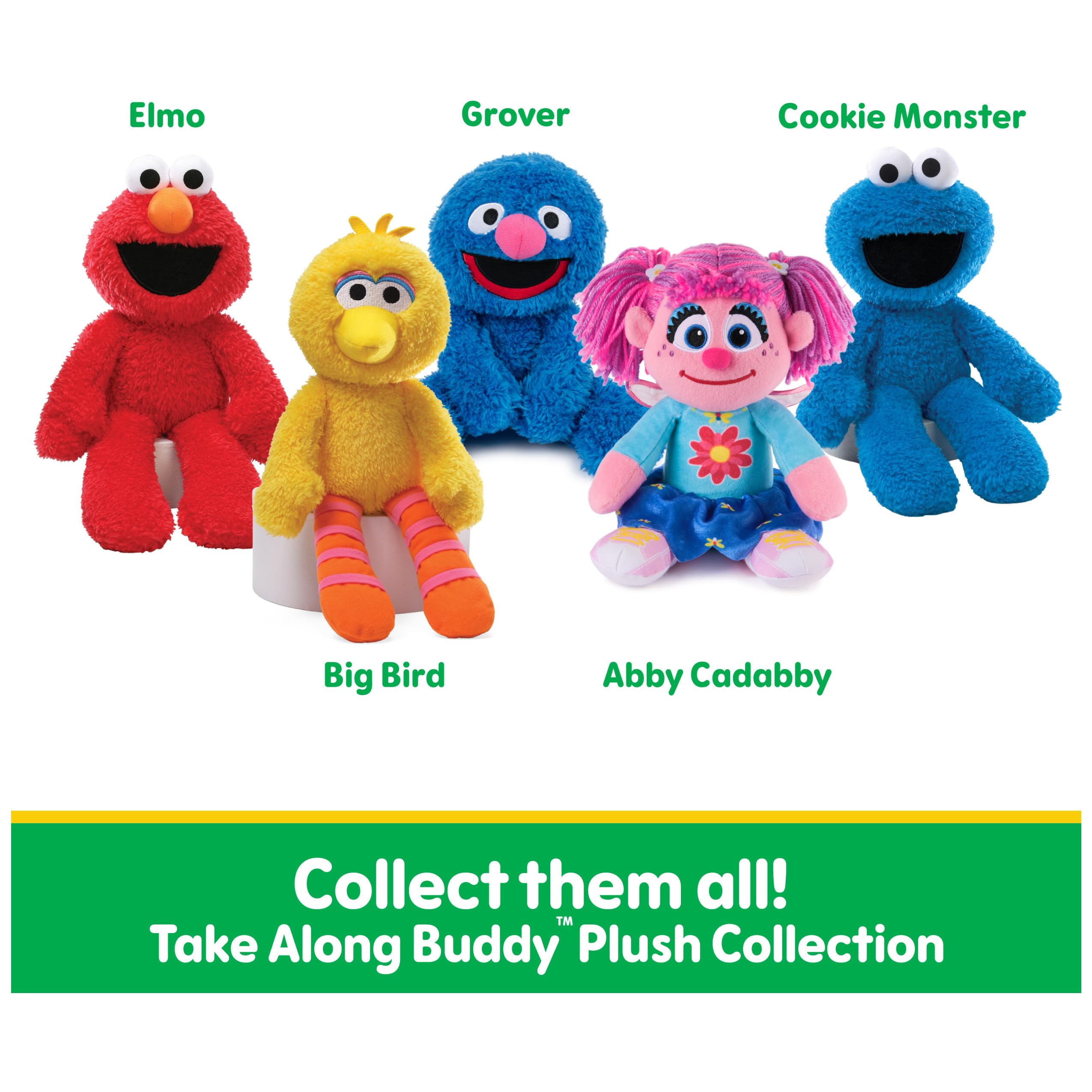 GUND Abby Cadabby Take Along Buddy gift-ready packaging for birthdays.