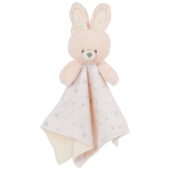 GUND Bunny Lovey pink plush with soft blanket for nap time and comfort