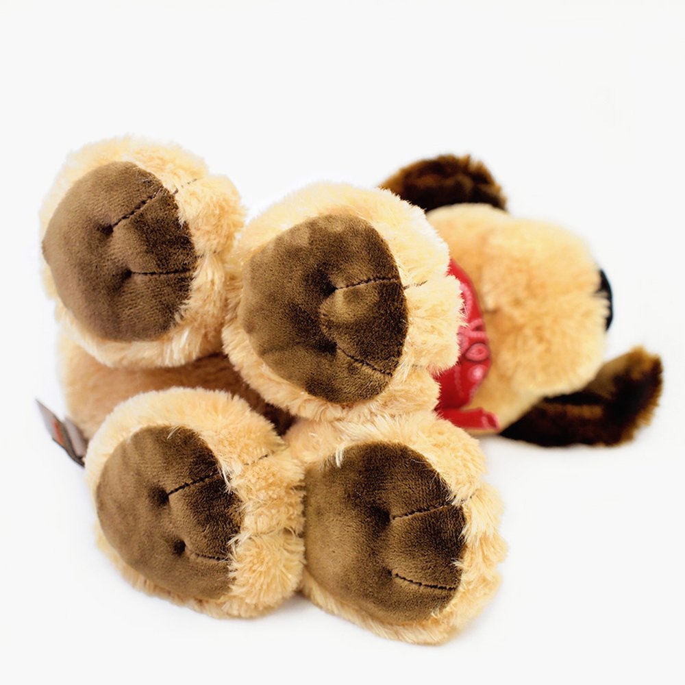 GUND Bandit brown surface washable plush for easy cleaning