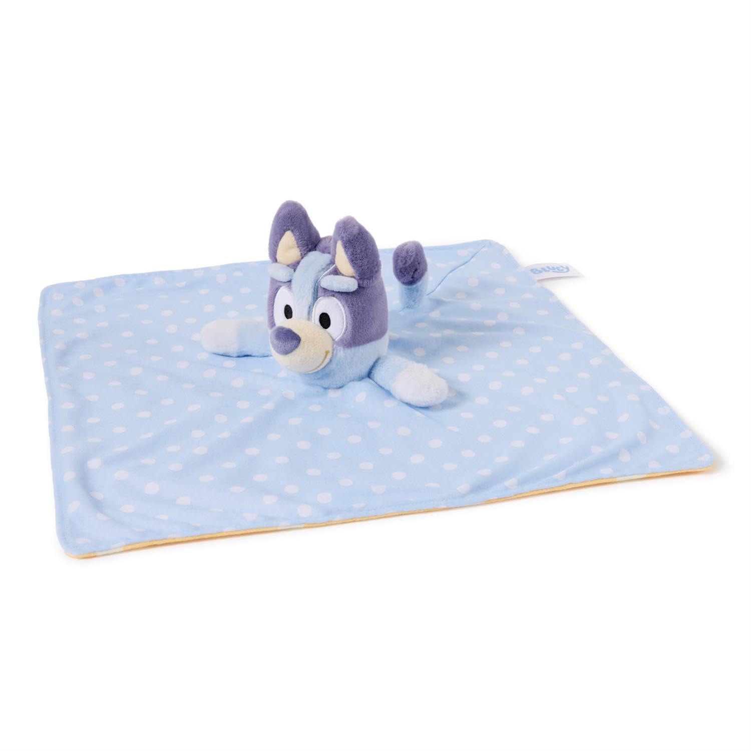 Soft Bluey plush with blanket supports nap-ready snuggles and calm playtime